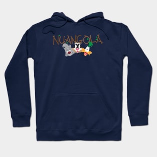 Nuangola Cartoons est 1990 Hoodie